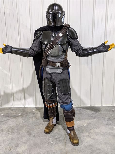 custom mandalorian costume|mandalorian costume size 12 14.